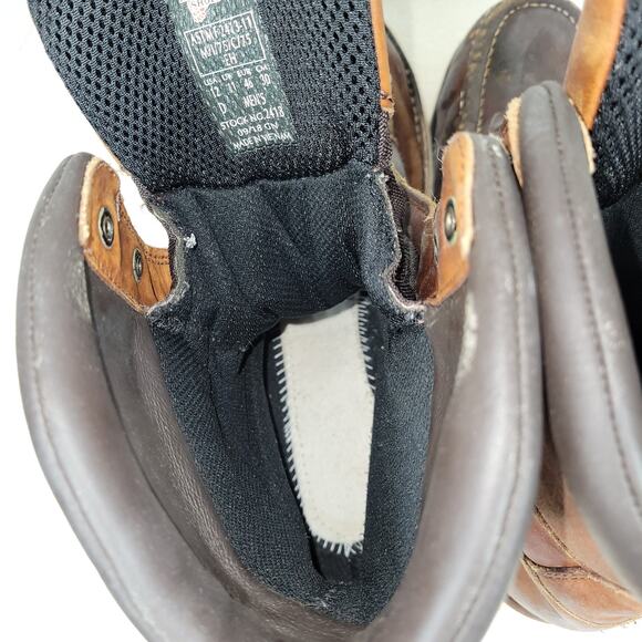 Red Wing Boots Mens Sz 12 D Brown Waterproof Boot Workwear Gorpcore Utility Work - Picture 14 of 16